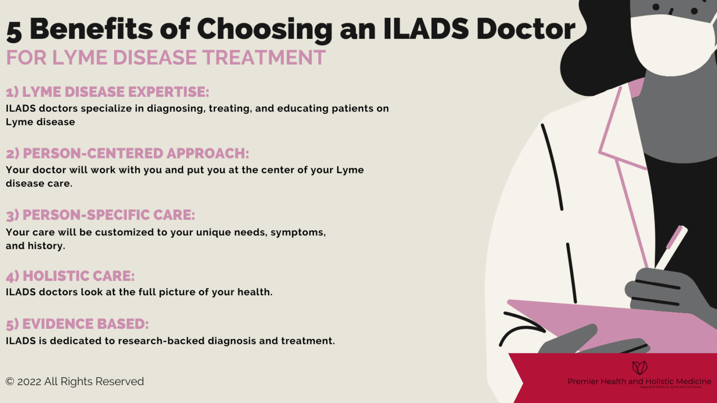 5 Benefits of Choosing an ILADS Doctor for Lyme Disease Treatment Infographic